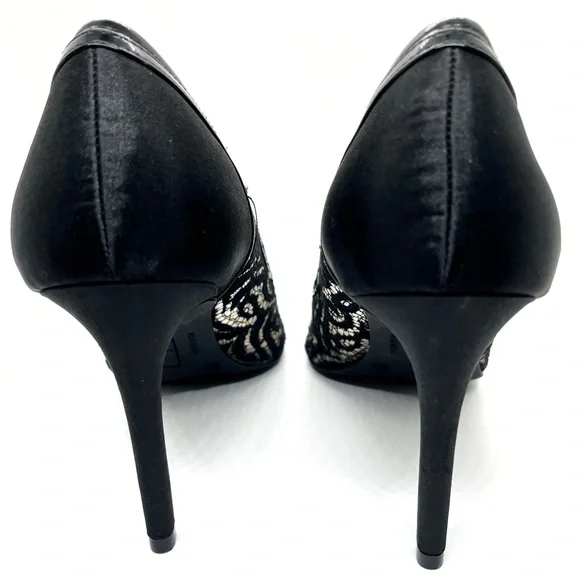Fioni Pumps | Satin & Lace - Picture 5 of 5